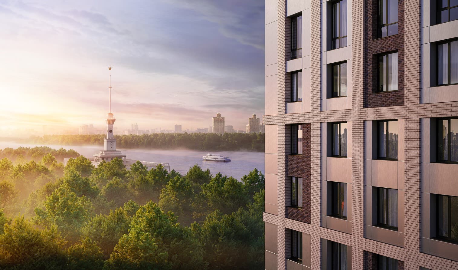 Клубный квартал с премиальной эстетикой: как выглядит современный формат жизни у воды